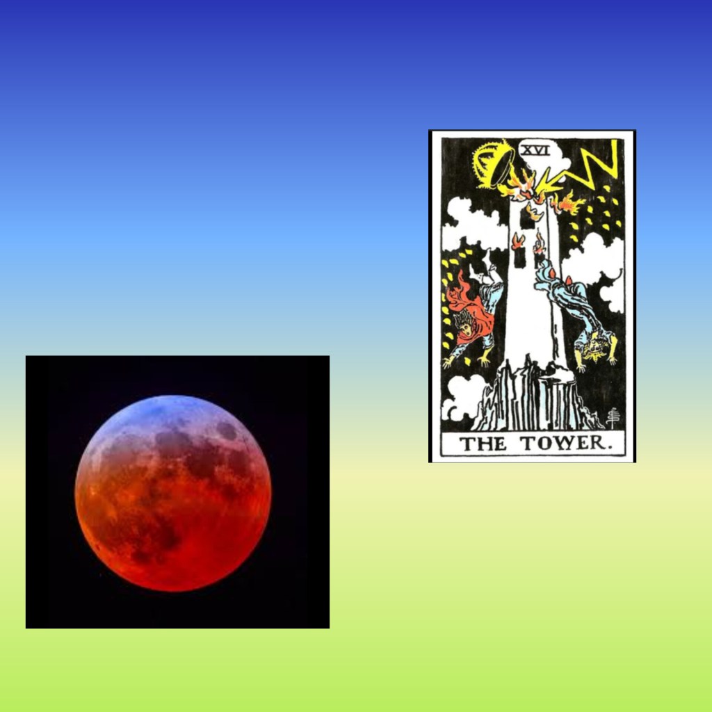 The Tower & Blood&nbsp;Moon.