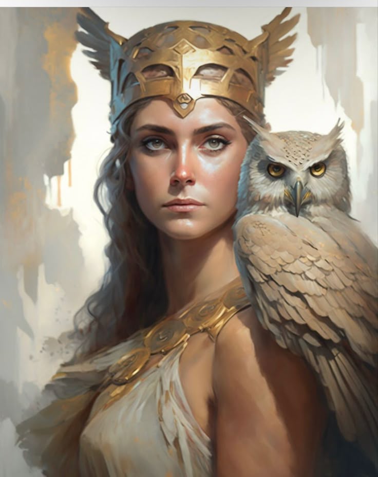 🦉 Celestial Archetypes: The Gods Within Us.(Part III) Pallas — The Strategist and The&nbsp;Seer