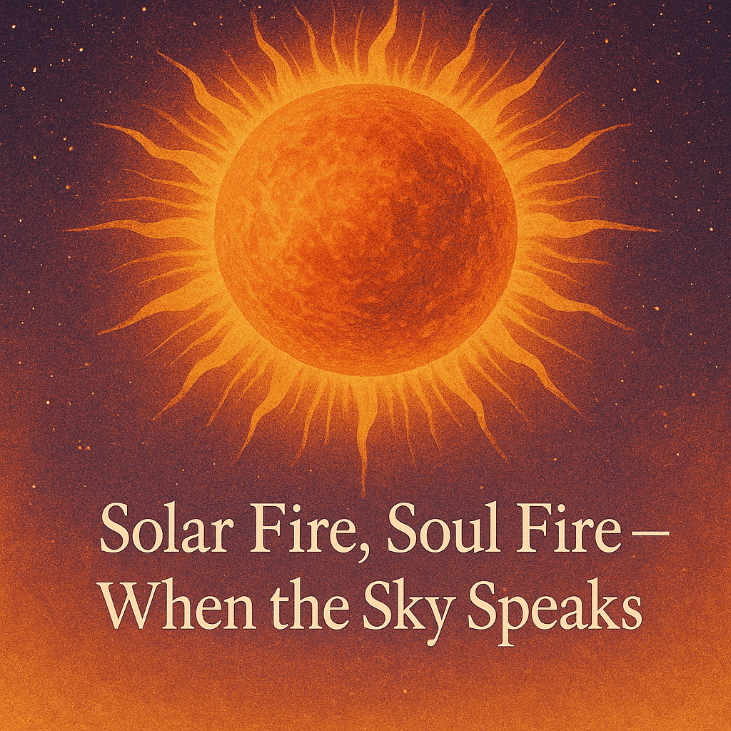 ☀️ Solar Fire, Soul Fire — When the Sky&nbsp;Speaks