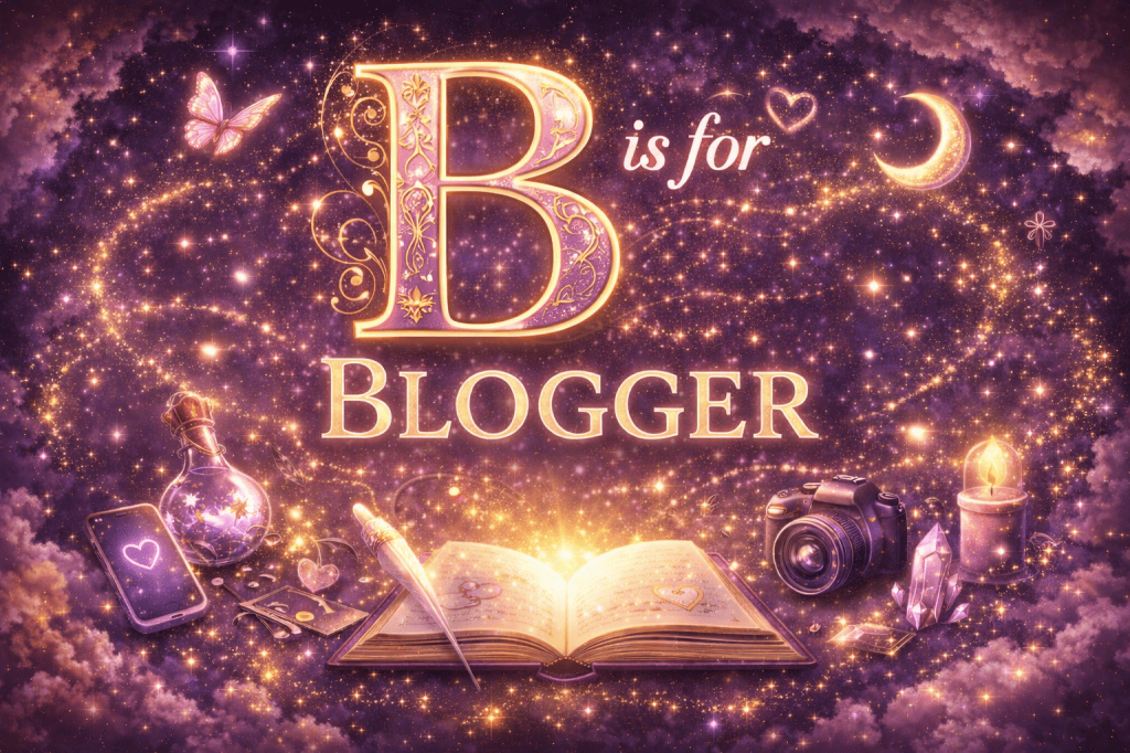 ✨ B is for&nbsp;Blogger