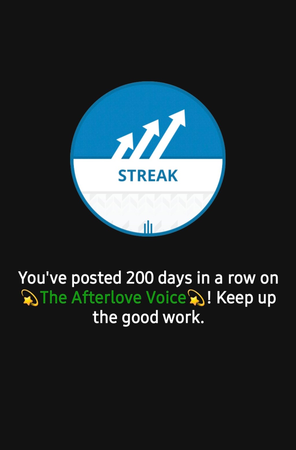 ✨ 200 Days — The Afterlove Voice&nbsp;✨