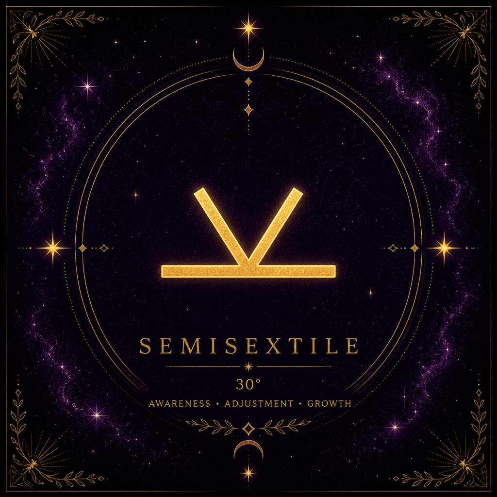 ✧ Part 6: Semisextile — The Adjustment&nbsp;✧