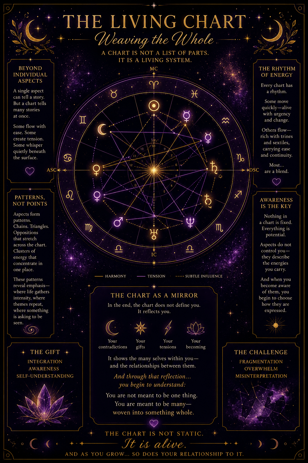 ✧ Part 14: The Living Chart — Weaving the Whole&nbsp;✧
