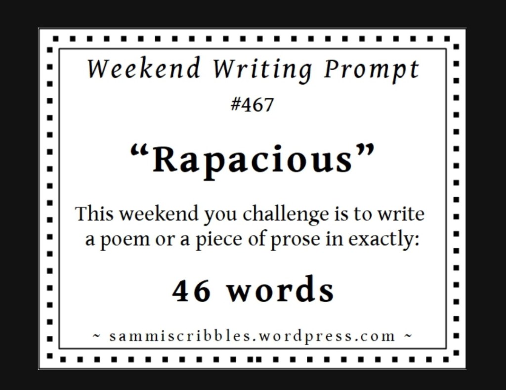 “Rapacious” ✨🖤