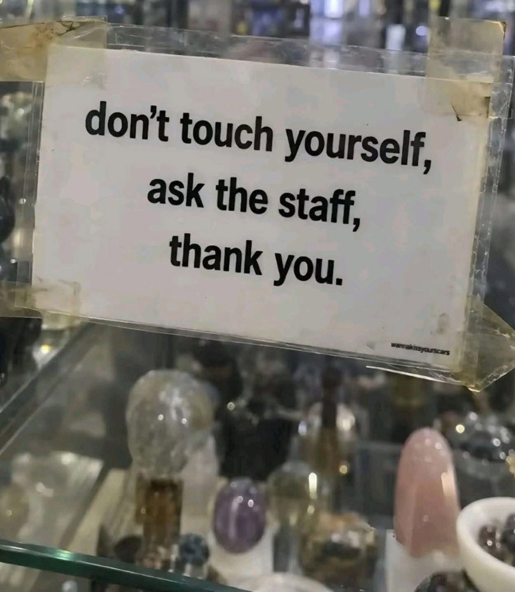 That shop is offering a VERY different kind of customer&nbsp;service!